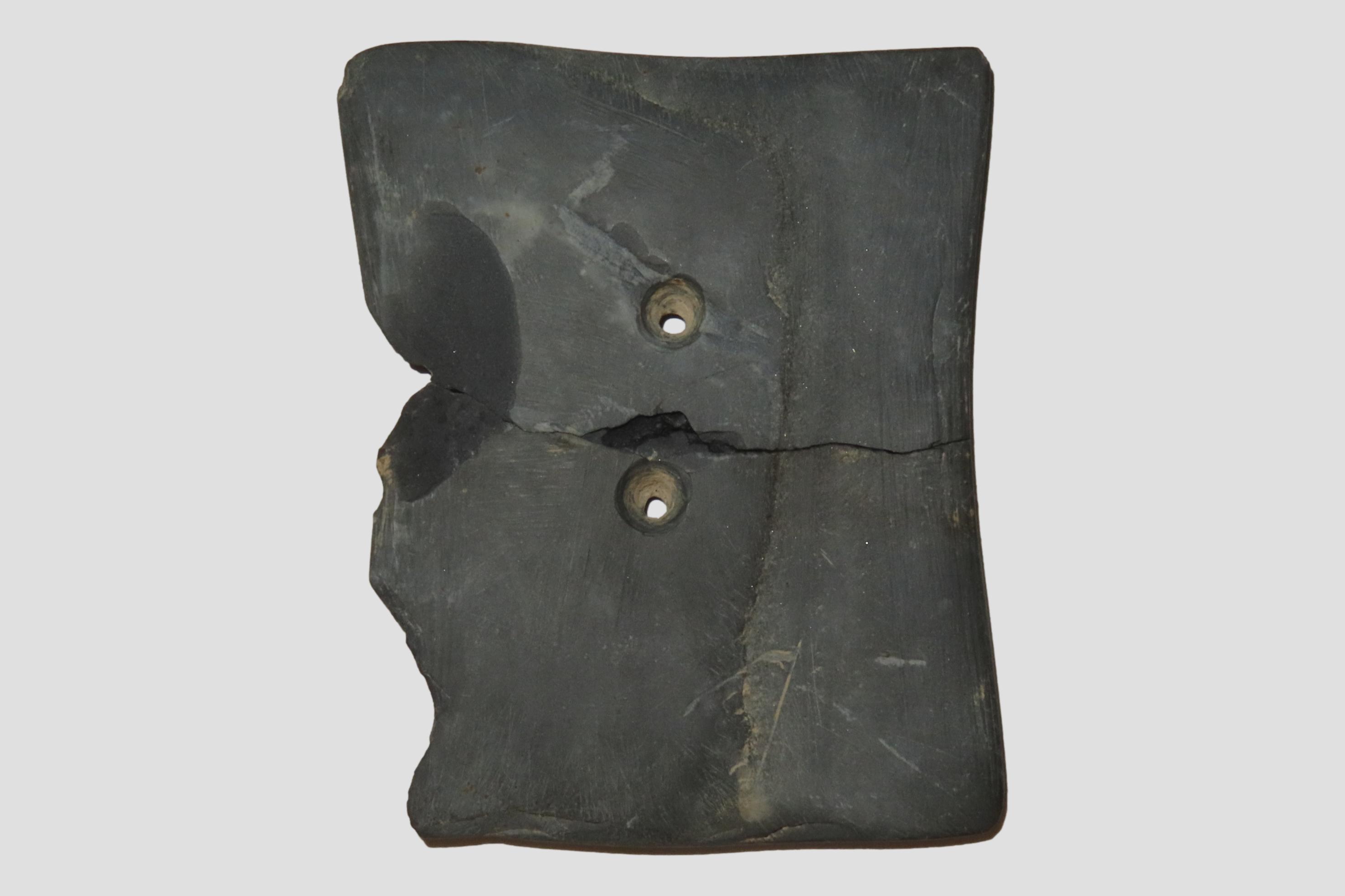 3 1/4" Concave Gorget, North Carolina