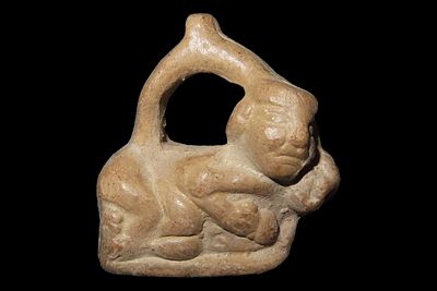 Pre-Columbian Pottery Effigy