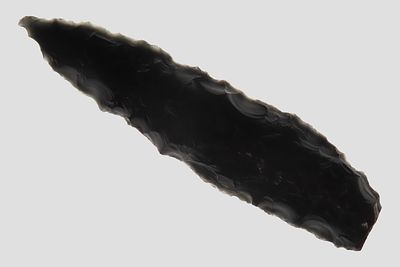 2" Cascade, Gem Obsidian, Eastern Oregon, Ex. Ronald Bowles Collection