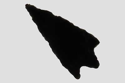 1 3/16" Rabbit Island, Gem Obsidian, Eastern Oregon, Ex. Ronald Bowles Collection