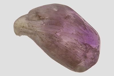 Fluorite Eagle Effigy Carving / Healing Stone Pendant, New Mexico