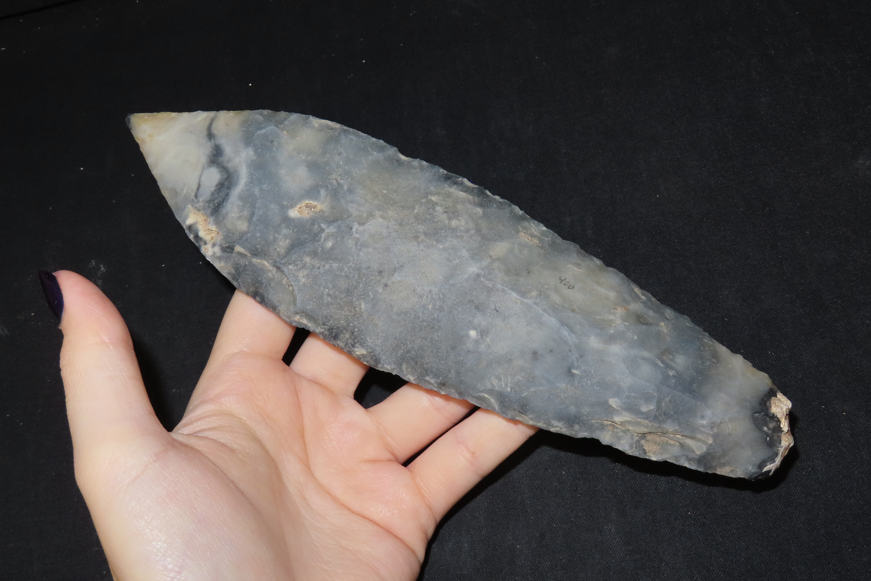 8" Maya Blade, Colha Chert, Belize