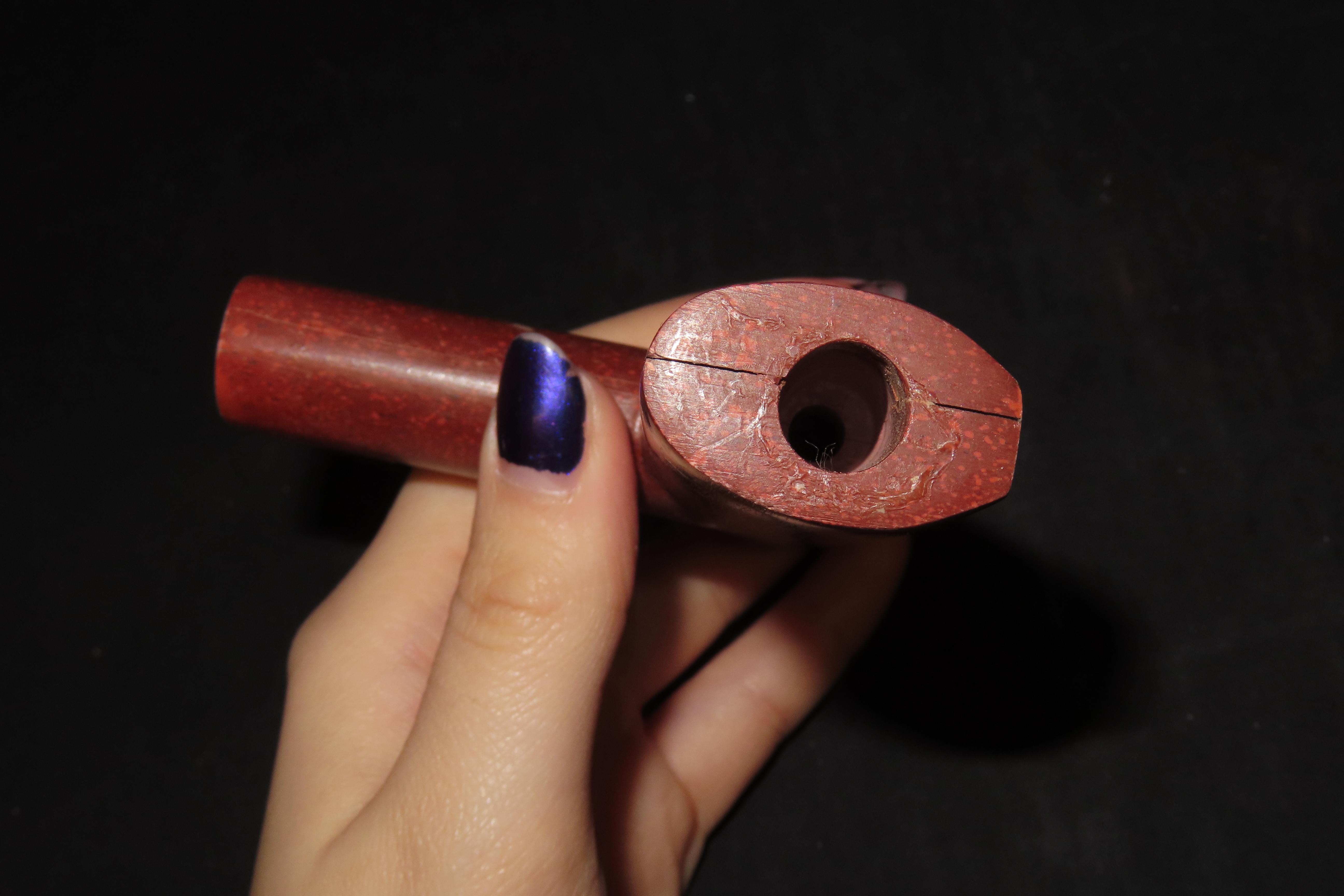 5" Historic Catlinite T-Pipe, Midwest