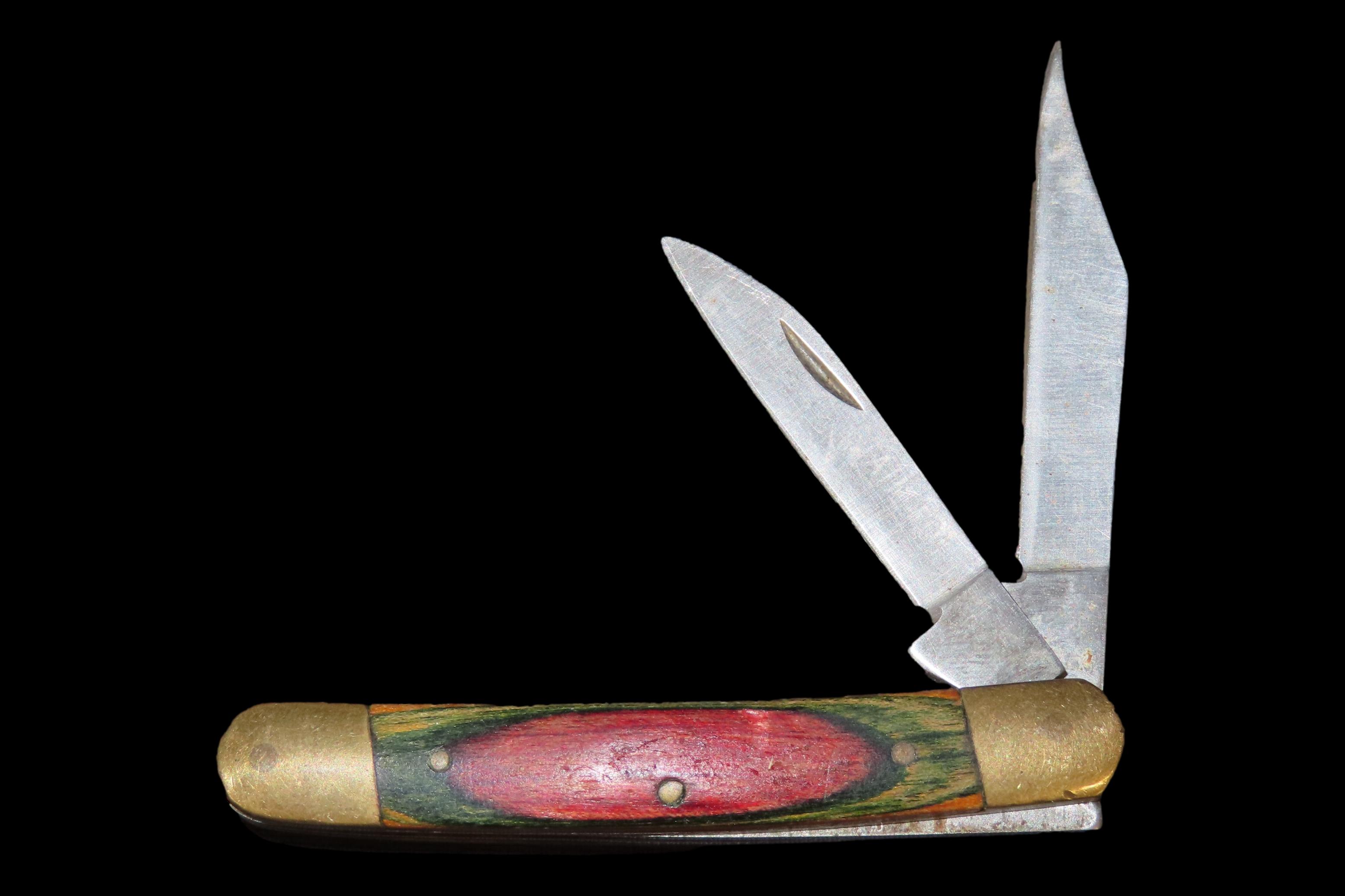 Vintage Two-Blade Pocket Knife, Never Used or Sharpened