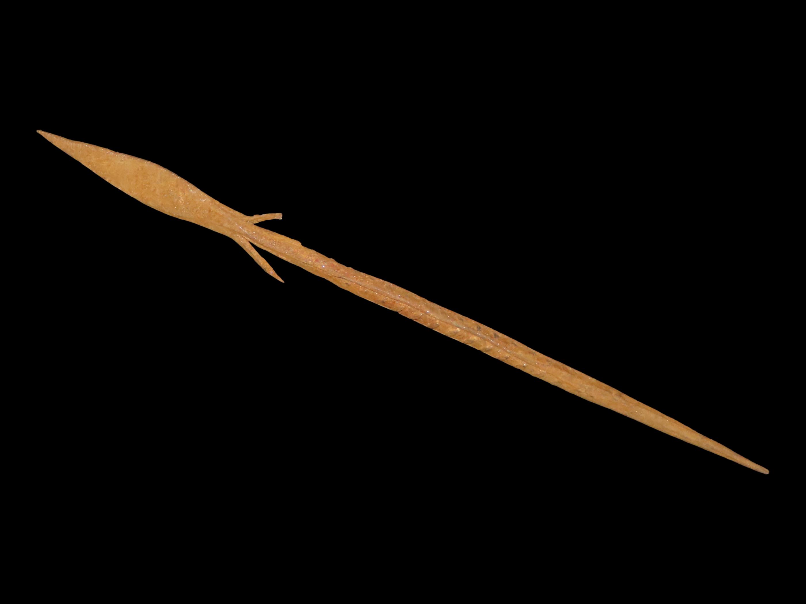 6 1/4" Egyptian Metal Spear / Iron Arrow Shaft, Sahara Desert, Egypt