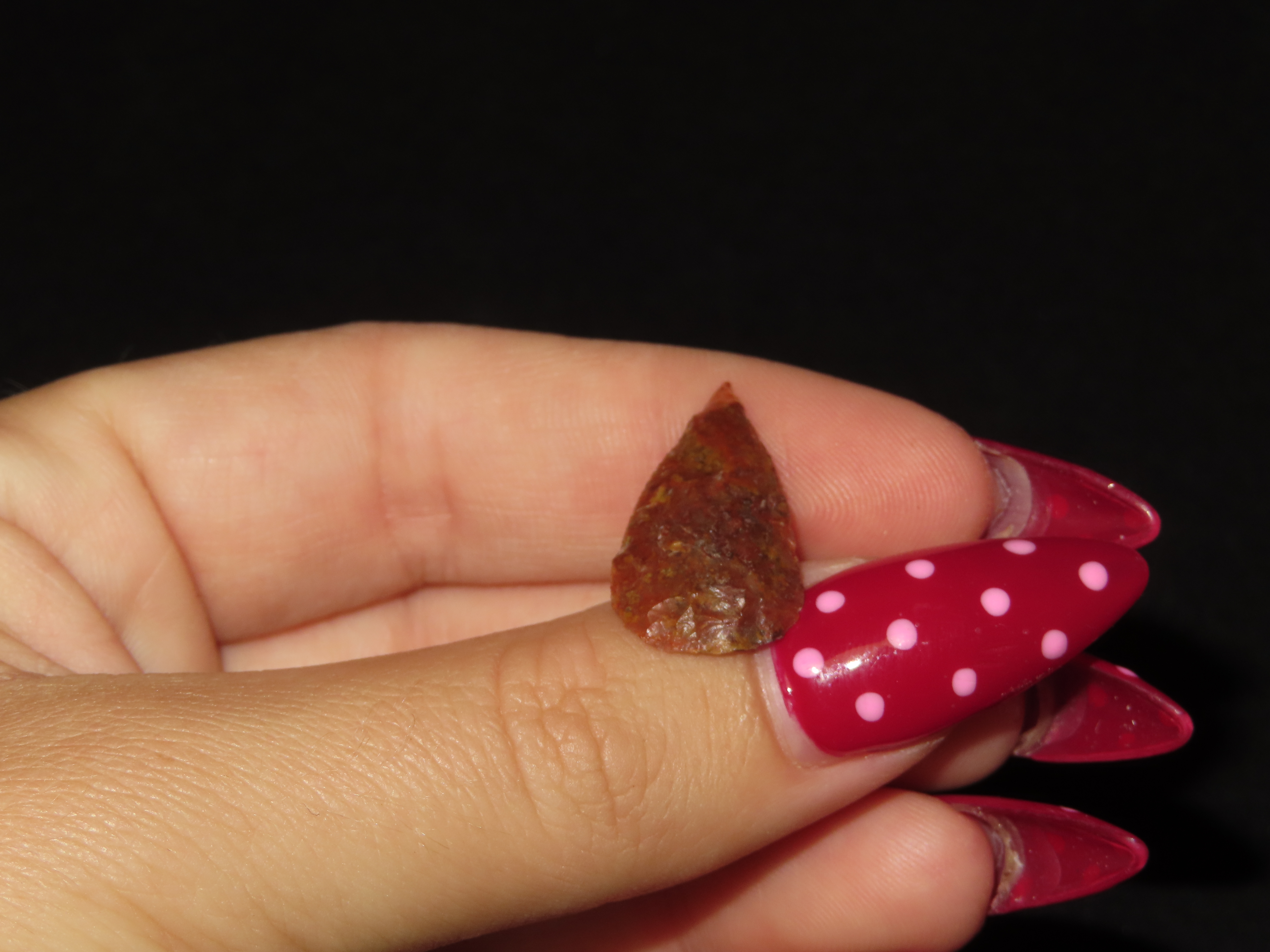 Translucent Agate Ovoid Blade / Bird Point, Eastern Colorado