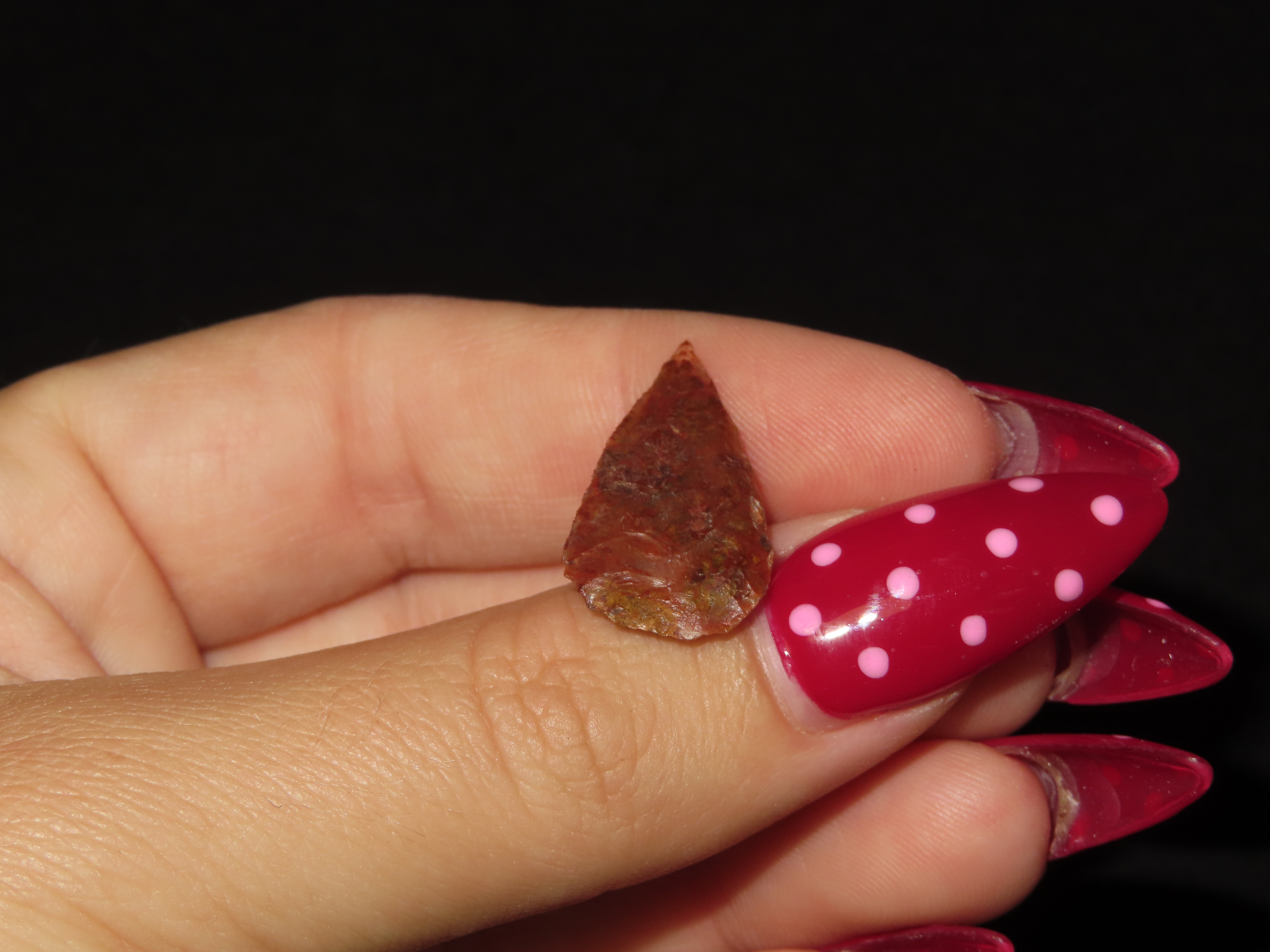 Translucent Agate Ovoid Blade / Bird Point, Eastern Colorado