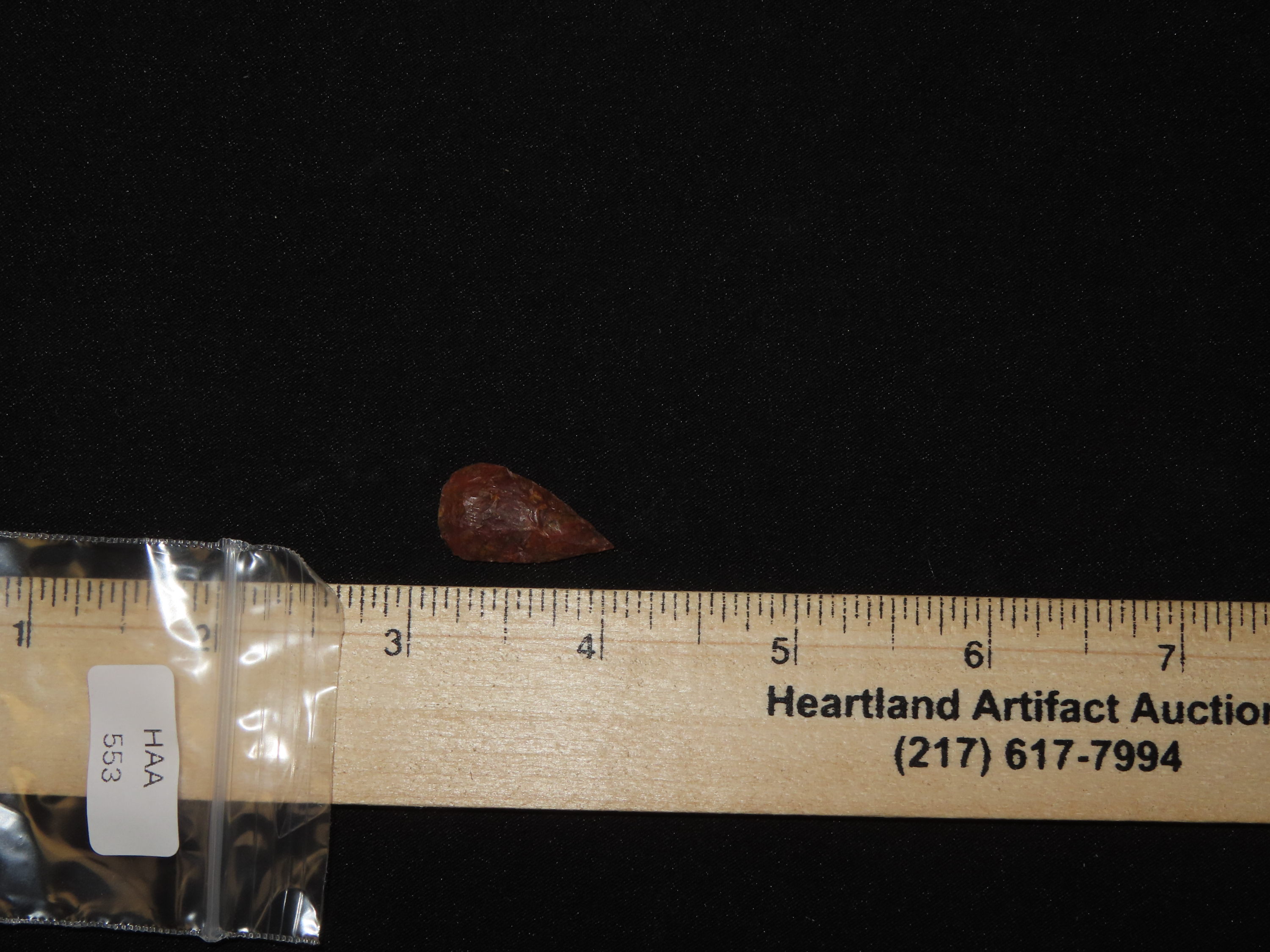 Translucent Agate Ovoid Blade / Bird Point, Eastern Colorado