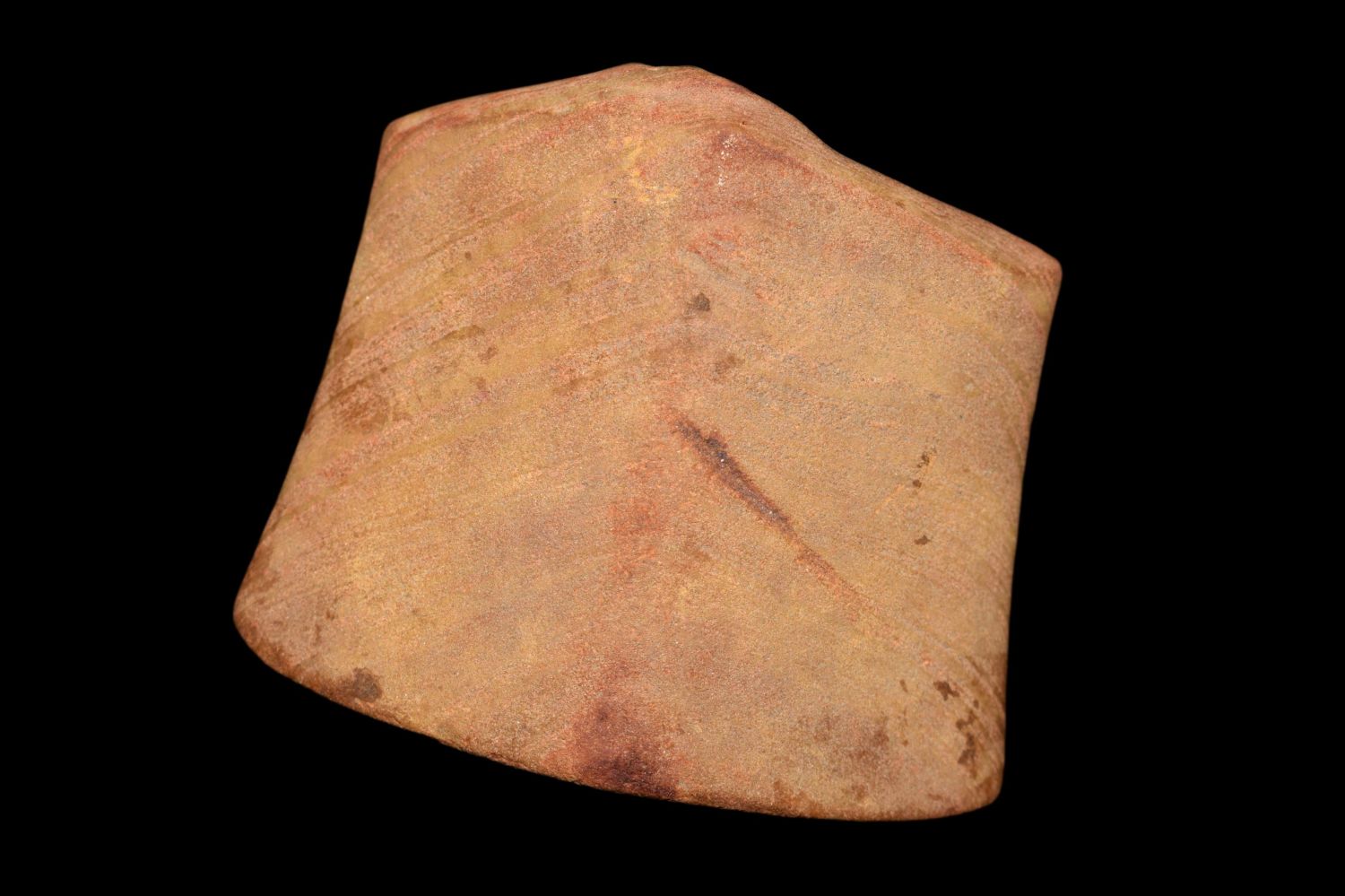 Lot 566 2" Saddle Faced Banner Stone, Claystone, Study Piece