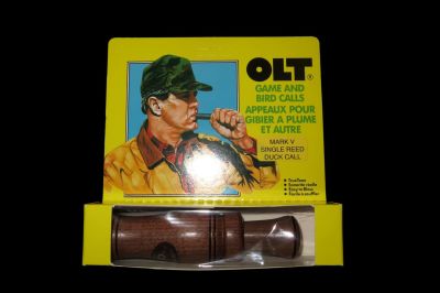 Vintage, New in the box Mark v Olt Duck Call Single