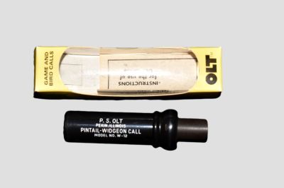 Vintage, New in box Model w-12 Widgeon Olt Duck Call