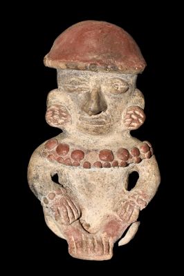 Nayarit Figure from West Mexico, ca. 100-350 AD. A lovely Nayarit figure from West Mexico, ca. 
