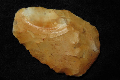 3 1/8" Creek Stained Blade, found in S.E. Missouri / N.E. Arkansas.