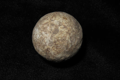 1 1/2" Gaming Stone, found in S.E. Missouri / N.E. Arkansas.