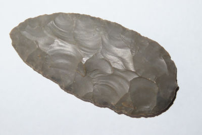 4 7/8" Beautiful Well Flaked Blade, found in S.E. Missouri / N.E. Arkansas.