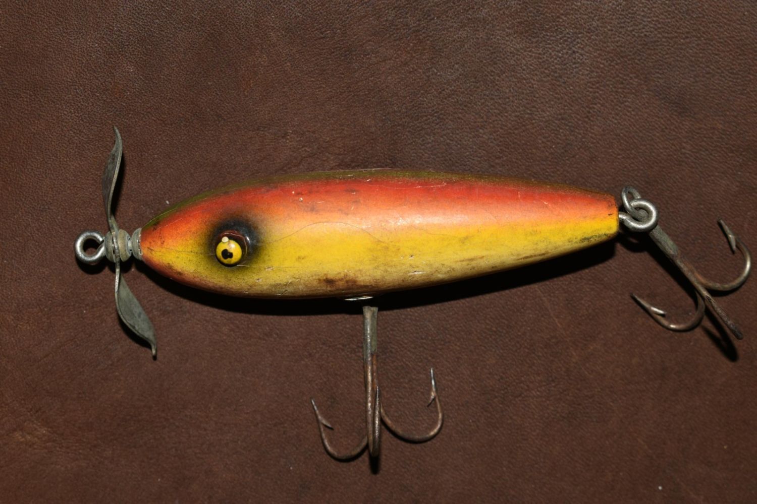 Lot 529 Antique Wood Fishing Lure Heartland Artifact Auctions