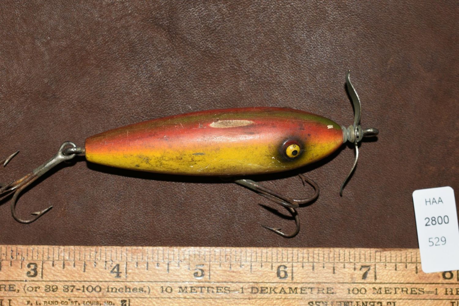 Lot 529 Antique Wood Fishing Lure Heartland Artifact Auctions