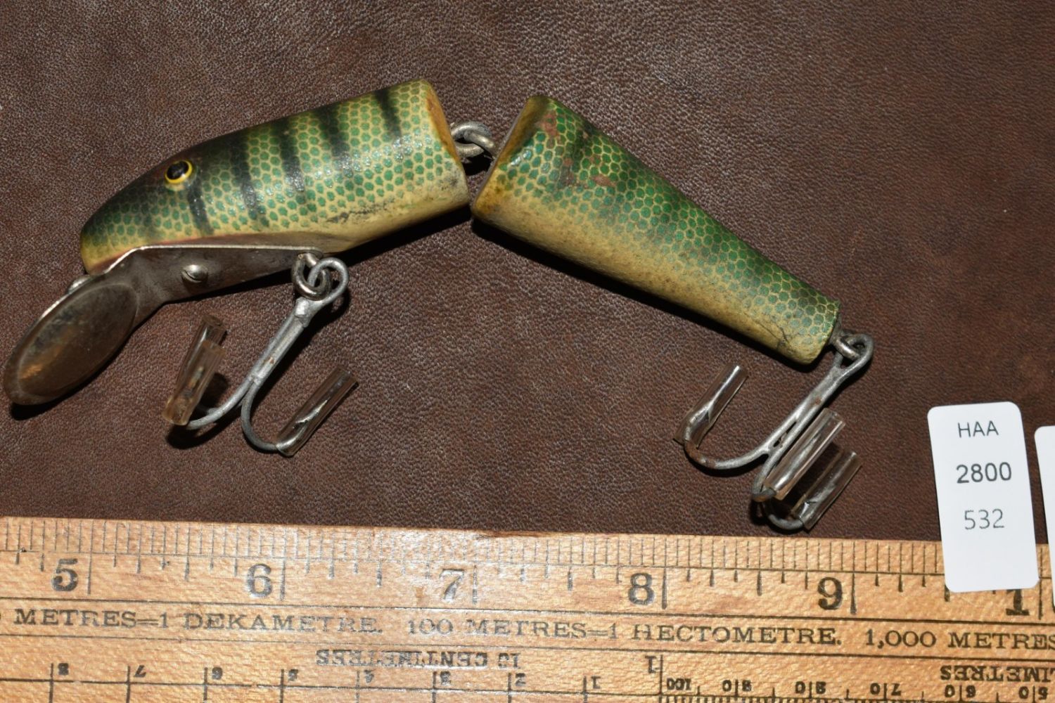 Lot 532 Antique Wood Fishing Lure Heartland Artifact Auctions