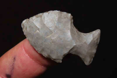 1 3/8" Exhausted table rock , Collection of Roger Doetman, Effingham, Illinois