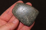 2 1/4" celt , nicely polished, Collection of Roger Doetman, Effingham, IllinoisImage - 2