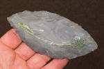 4 1/2" hornstone cache blade, broken and glued Collection of Roger Doetman, Effingham, IllinoisImage - 2