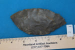 4 1/2" hornstone cache blade, broken and glued Collection of Roger Doetman, Effingham, IllinoisImage - 6