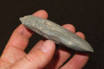 3 5/8" flint celt Collection of Roger Doetman, Effingham, IllinoisImage - 5
