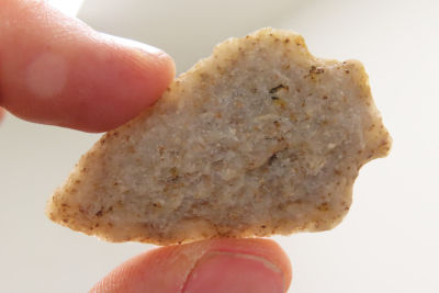 1 7/8" arrowhead found in North Carolina Collection of Roger Doetman, Effingham, Illinois