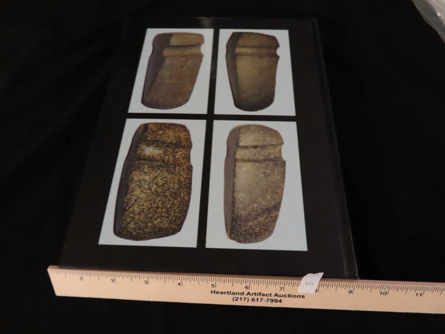 Lot 633 Keokuk Axes. Bruce Filbrandt Heartland Artifact Auctions