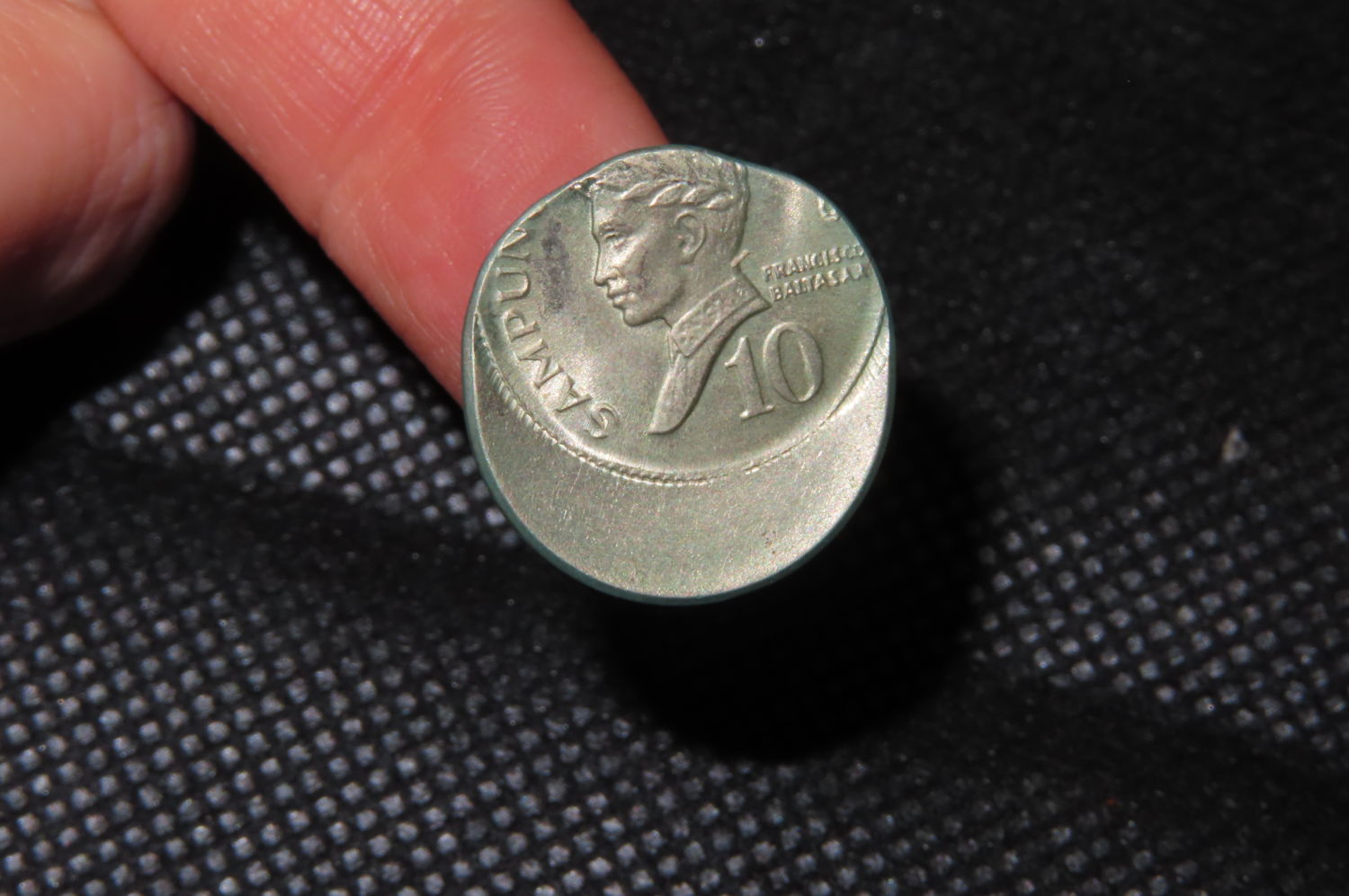 Lot 168A Double stamped coin Heartland Artifact Auctions