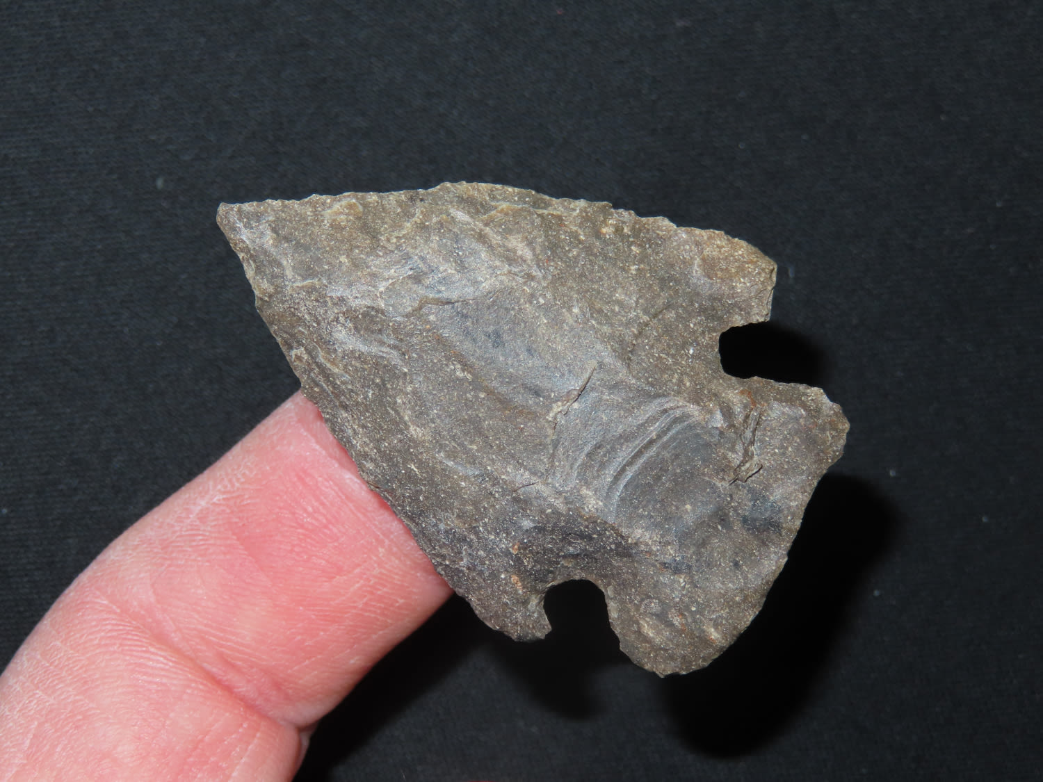 Lot 150 2" Thebes Arrowhead Ex. Tim Breakbill Collection; Keokuk