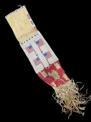 Lot 315 30 quot x 6 3/4 quot Sioux Pipe Bag please see photo of Appraisal