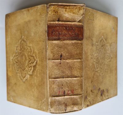 1568 COMEDIES BY TITUS MACCIUS PLAUTUS VELLUM BOUND 16TH CENTURY ANTIQUE. Comoedie viginti: 