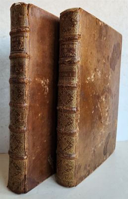 1575 PLUTARCHUS LIVES OF ILLUSTRIOUS GREEKS & ROMANS 2 VOLS ANTIQUE ILLUSTRATED. Les Vies des 
