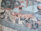 JAPANESE WOODBLOCK PRINT DIPTYCH BY UTAGAWA SADAHIDE EDO PERIOD. Woodblock print (nishiki-e); Image - 2