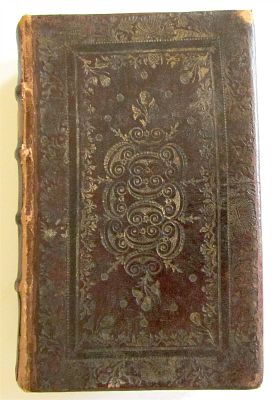 1769 PUBLII OVIDII NASONIS ELEGUAE TRISTIUM JESUIT ANTIQUE DECORATIVE BINDING. PUBLII OVIDII 