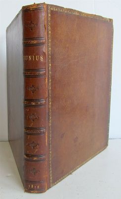 1813 JUNIUS STAT NOMINIS UMBRA ANTIQUE ILLUSTRATED. JUNIUS STAT NOMINIS UMBRA (Junius' Letters) 