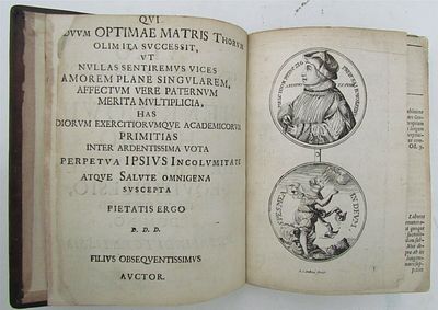 1737 DISQUISITIO DE INCLYTO LIBRO POETICO I.KOELERO ANTIQUE. Disquisitio de Inclyto Libro 
