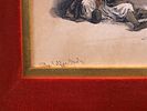 A PAIR OF 19TH CEN. ORIENTALIST LITHOGRAPHS BY DAVID ROBERTS (ENGLISH, 1796 - 1864). David Image - 2