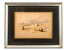A PAIR OF 19TH CEN. ORIENTALIST LITHOGRAPHS BY DAVID ROBERTS (ENGLISH, 1796 - 1864). David Image - 5