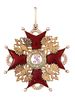 AN IMPERIAL RUSSIAN ORDER OF SAINT STANISLAUS, FIRST CLASS WITH SASH BADGE AND BREAST STAR. Eight Image - 8