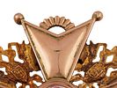 AN IMPERIAL RUSSIAN ORDER OF SAINT STANISLAUS, FIRST CLASS WITH SASH BADGE AND BREAST STAR. Eight Image - 13