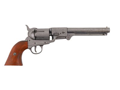 A DENIX REPLICA COLT 1851 NAVY PISTOL, NON-FIRING, C. 1968. A non-firing replica of a Colt 1851 