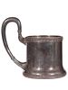 A RUSSIAN SILVER TEA GLASS HOLDER WITH FOLIATE DECOR. A Russian silver tea glass holder with Изображение - 2