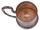 A RUSSIAN SILVER TEA GLASS HOLDER WITH FOLIATE DECOR. A Russian silver tea glass holder with Изображение - 3