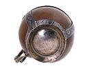 A RUSSIAN SILVER-MOUNTED COCONUT SHELL CUP, 18TH CEN. Russian cup comprising a natural coconut Изображение - 1