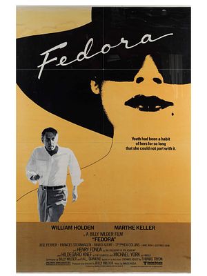 A MOVIE POSTER FOR 1978 BILLY WILDER FILM 'FEDORA'. An original poster for the 1978 film 