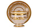 A PORCELAIN CUP AND SAUCER WITH RICH GILT DECORATION, PROBABLY RUSSIAN PRIVATE MANUFACTURE Изображение - 2