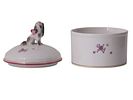 A MEISSEN PORCELAIN LIDDED CONTAINER WITH A DOG FINIAL, C. 1937-1945. Hard-paste porcelain of Изображение - 2