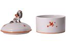 A MEISSEN PORCELAIN LIDDED CONTAINER WITH A DOG FINIAL, C. 1937-1945. Hard-paste porcelain of Изображение - 2